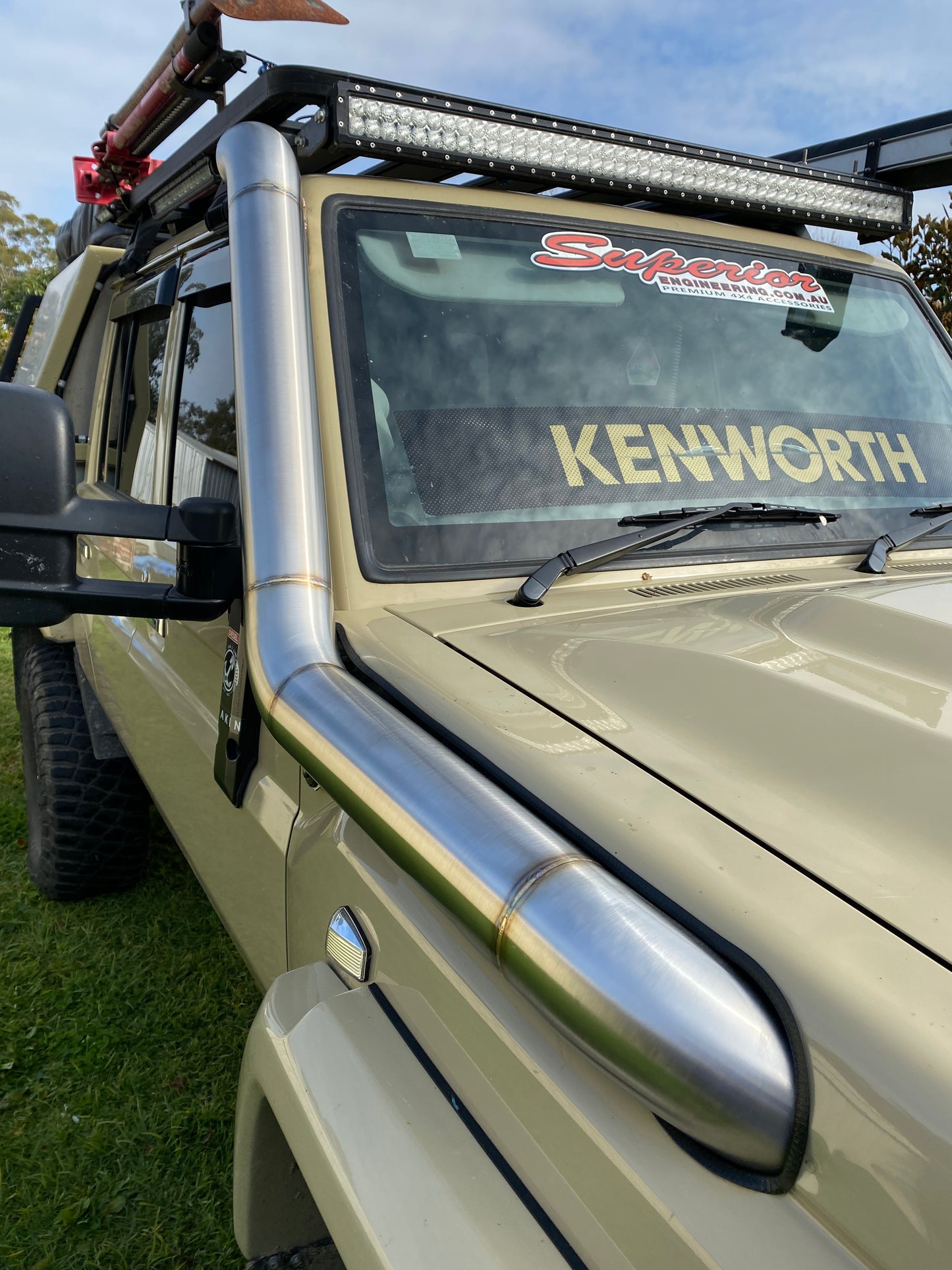 Toyota Landcruiser 79 Series TWIN Snorkels