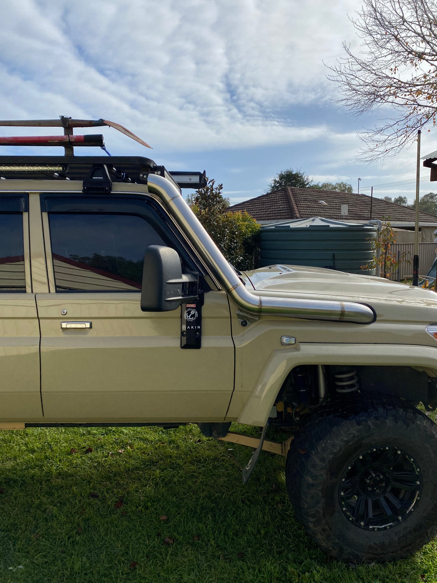 Toyota Landcruiser 79 Series TWIN Snorkels