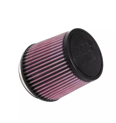 K&N High performance filter- Clear top air box