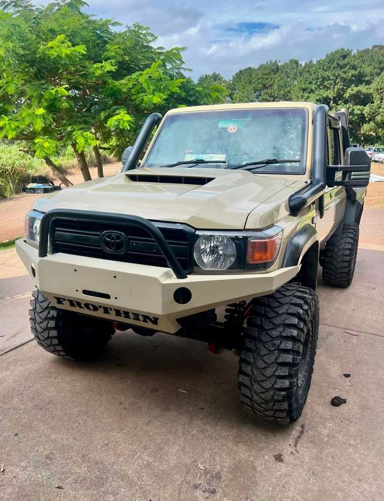 Toyota Landcruiser 79 Series Low Cut TWIN Snorkels