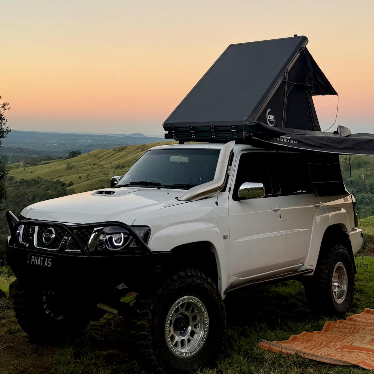 GU Patrol 5" Bonnet Entry Snorkel