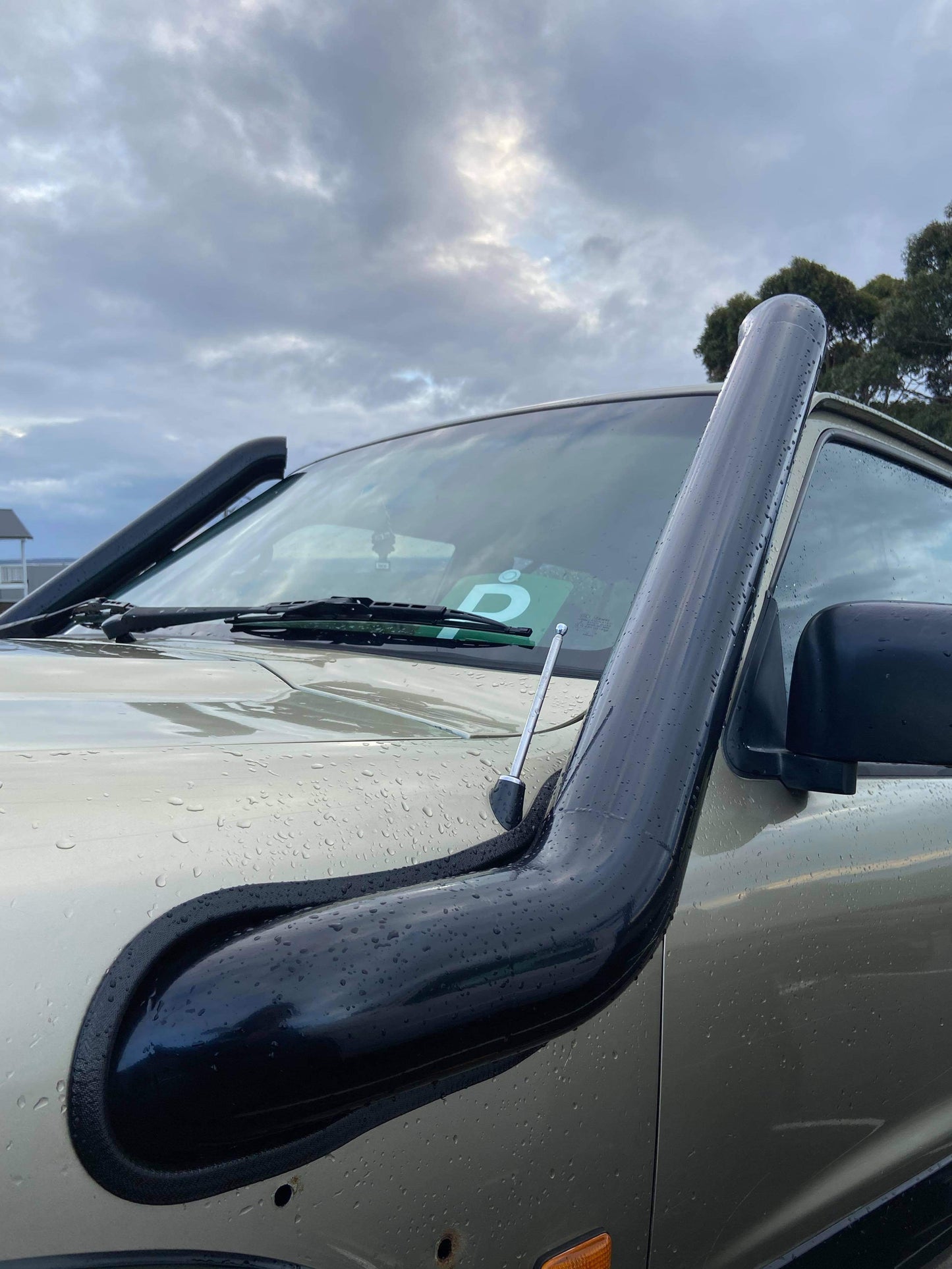 GU Patrol 4" TWIN Guard Entry Snorkels