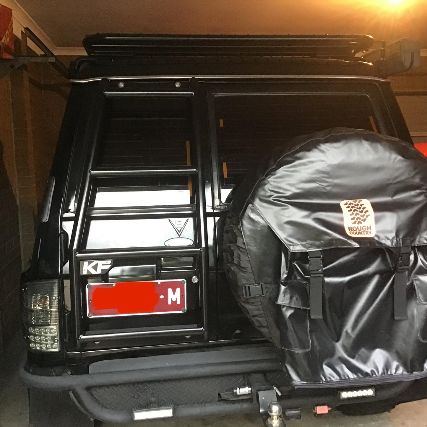 GQ Patrol Rear Door Ladder