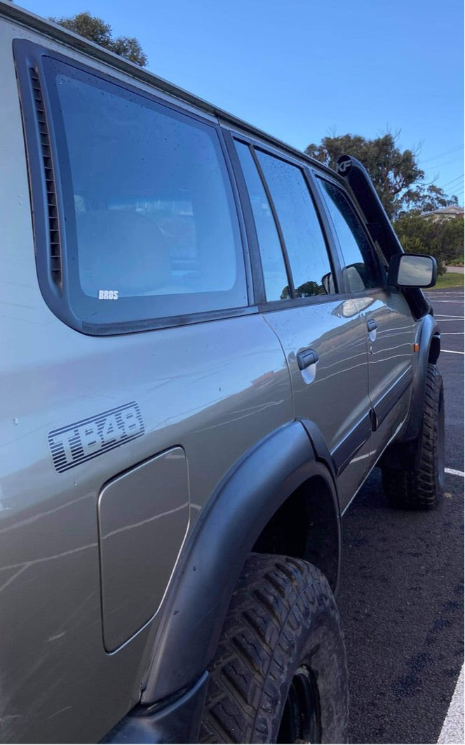 GU Patrol 4" TWIN Guard Entry Snorkels