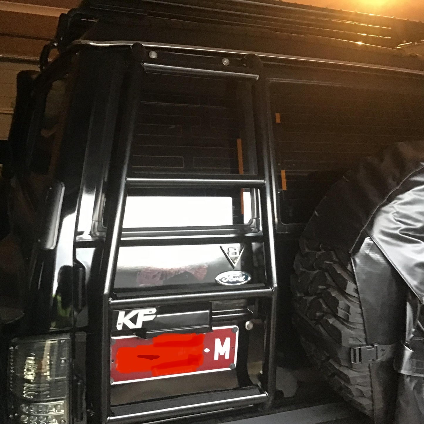 GQ Patrol Rear Door Ladder