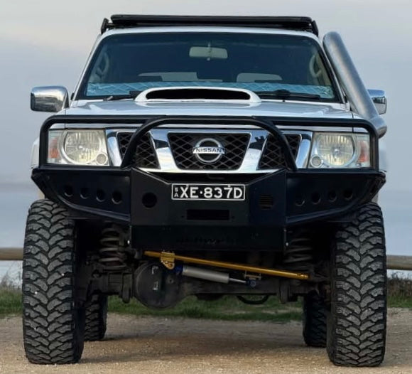 GU Patrol 5" Low Cut Guard Entry Snorkel + Air Box Package