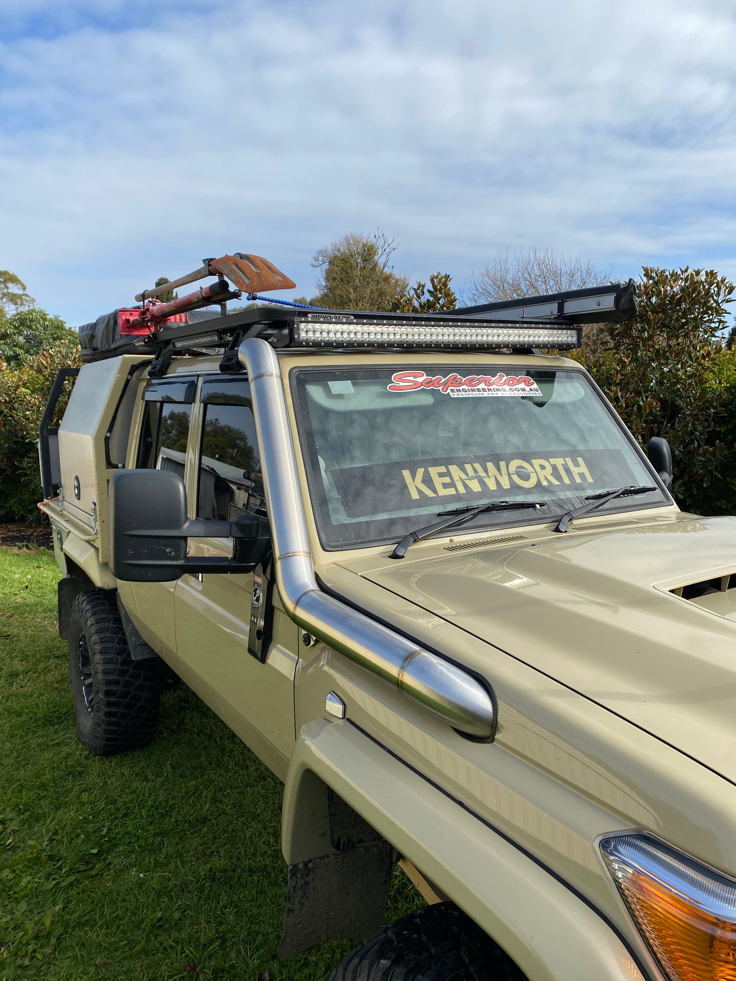 Toyota Landcruiser 79 Series TWIN Snorkels