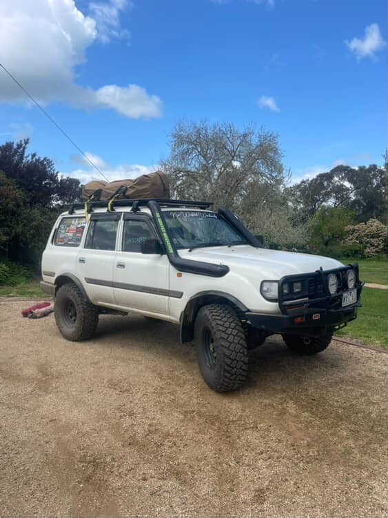 80 Series Landcruiser 5" Guard Entry Snorkel