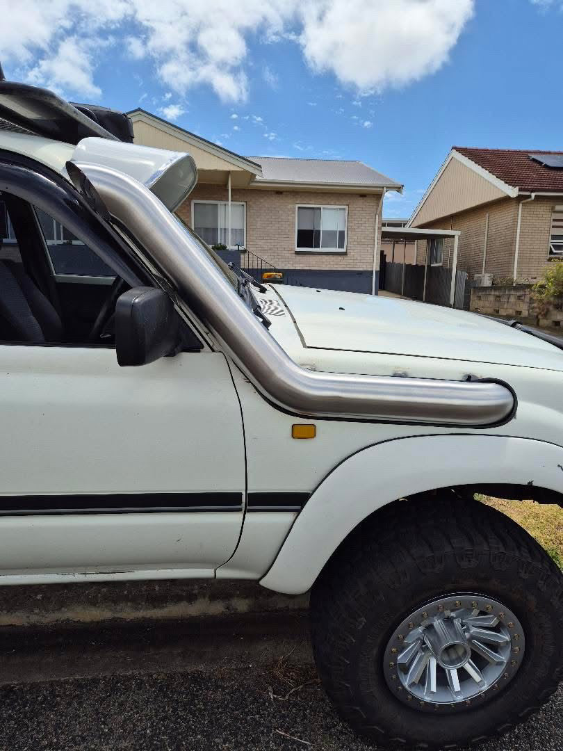 80 Series Landcruiser 5" Low Cut Guard Entry Snorkel