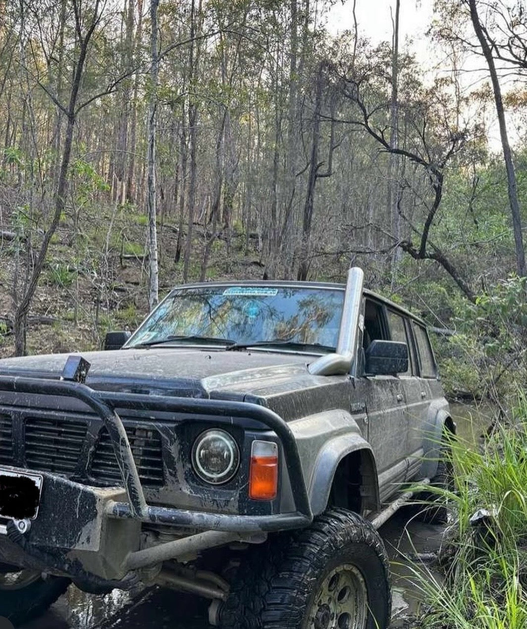 GQ Patrol 4" Bonnet Entry Snorkel