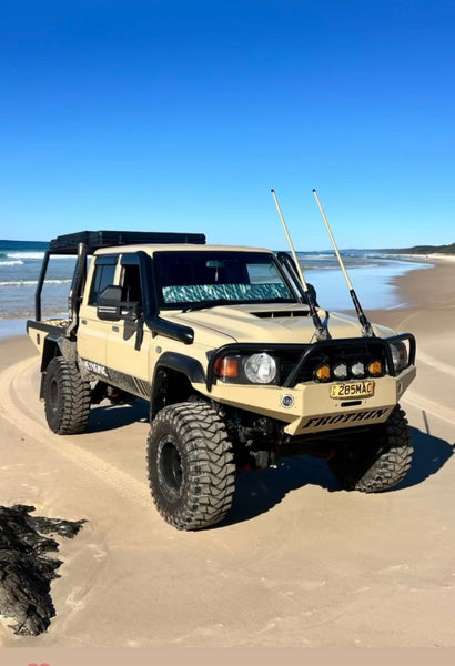 Toyota Landcruiser 79 Series Low Cut 4” Snorkel