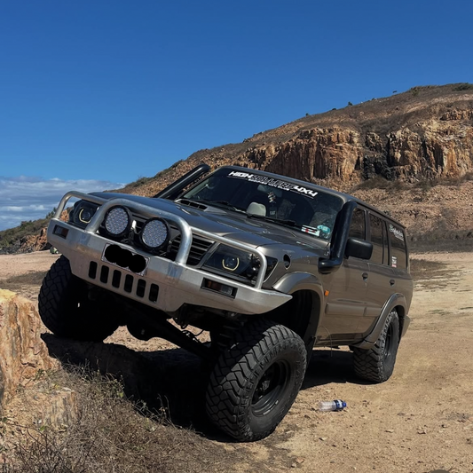 GU Patrol Twin 4" Low Cut Guard Entry Snorkels