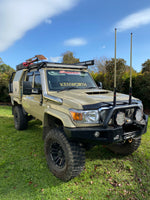 Toyota Landcruiser 79 Series Low Cut 4” Snorkel + Air Box Package