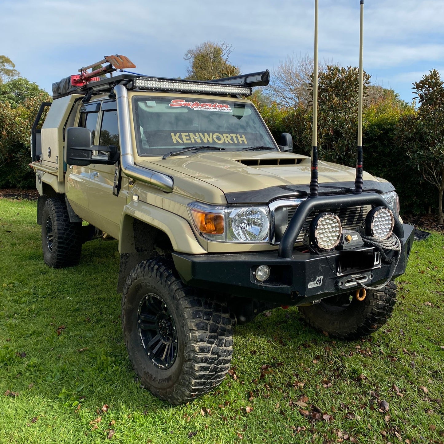 Toyota Landcruiser 79 Series 4” Snorkel