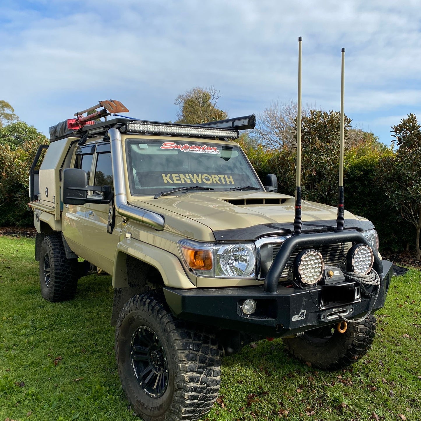Toyota Landcruiser 79 Series 4” Snorkel + Air Box Package