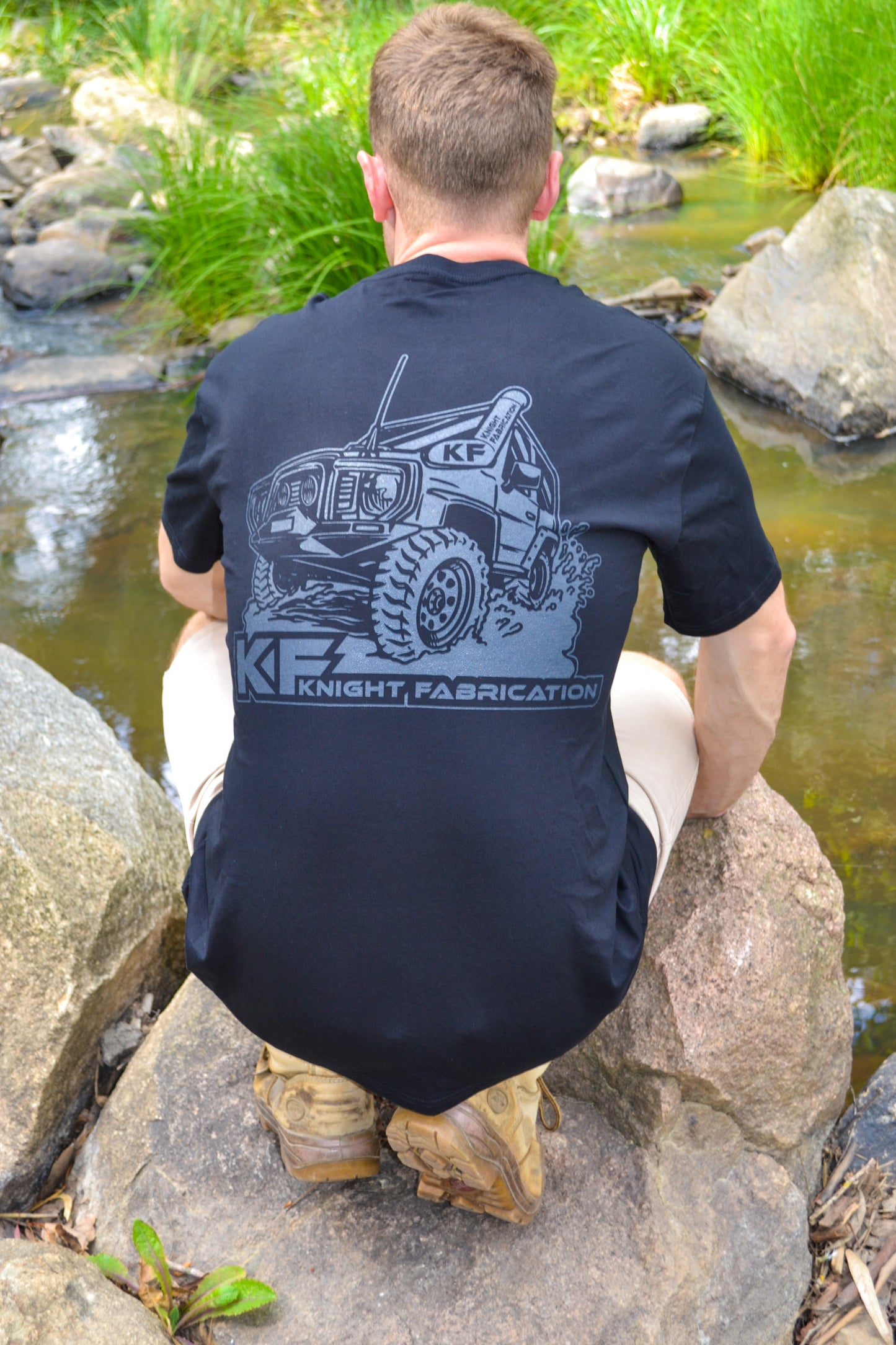 Knight Fab Tee- Grey