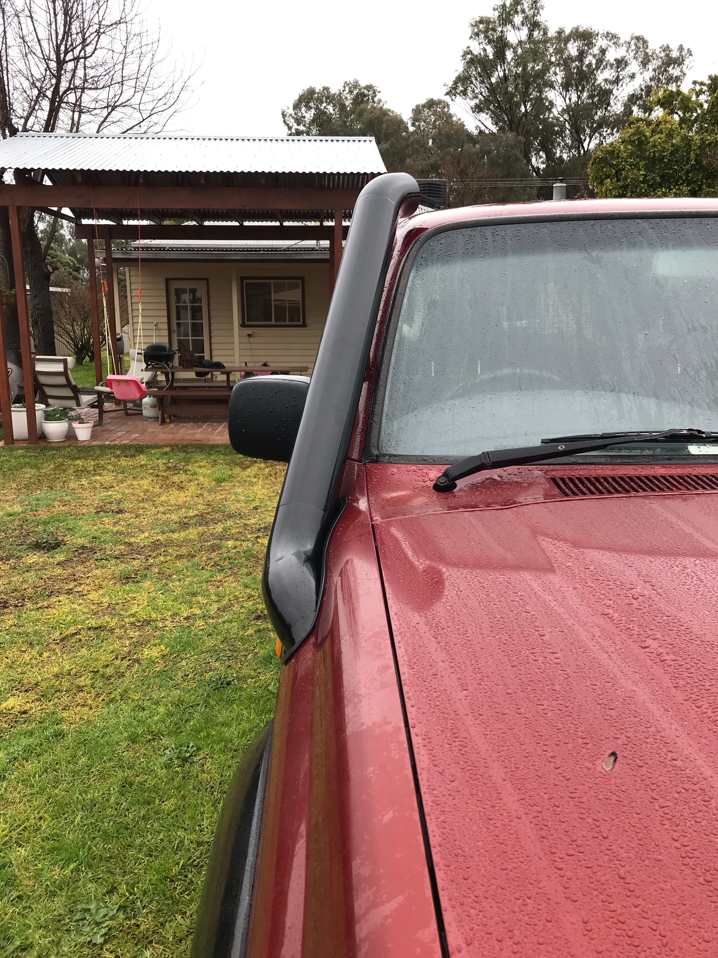 Toyota Landcruiser 80 Series 4" TWIN Short Entry Snorkels