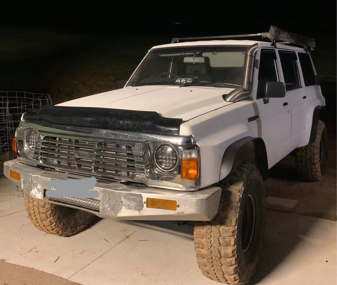 GQ Patrol 4" Low Cut Entry Snorkel Knight Fabrication