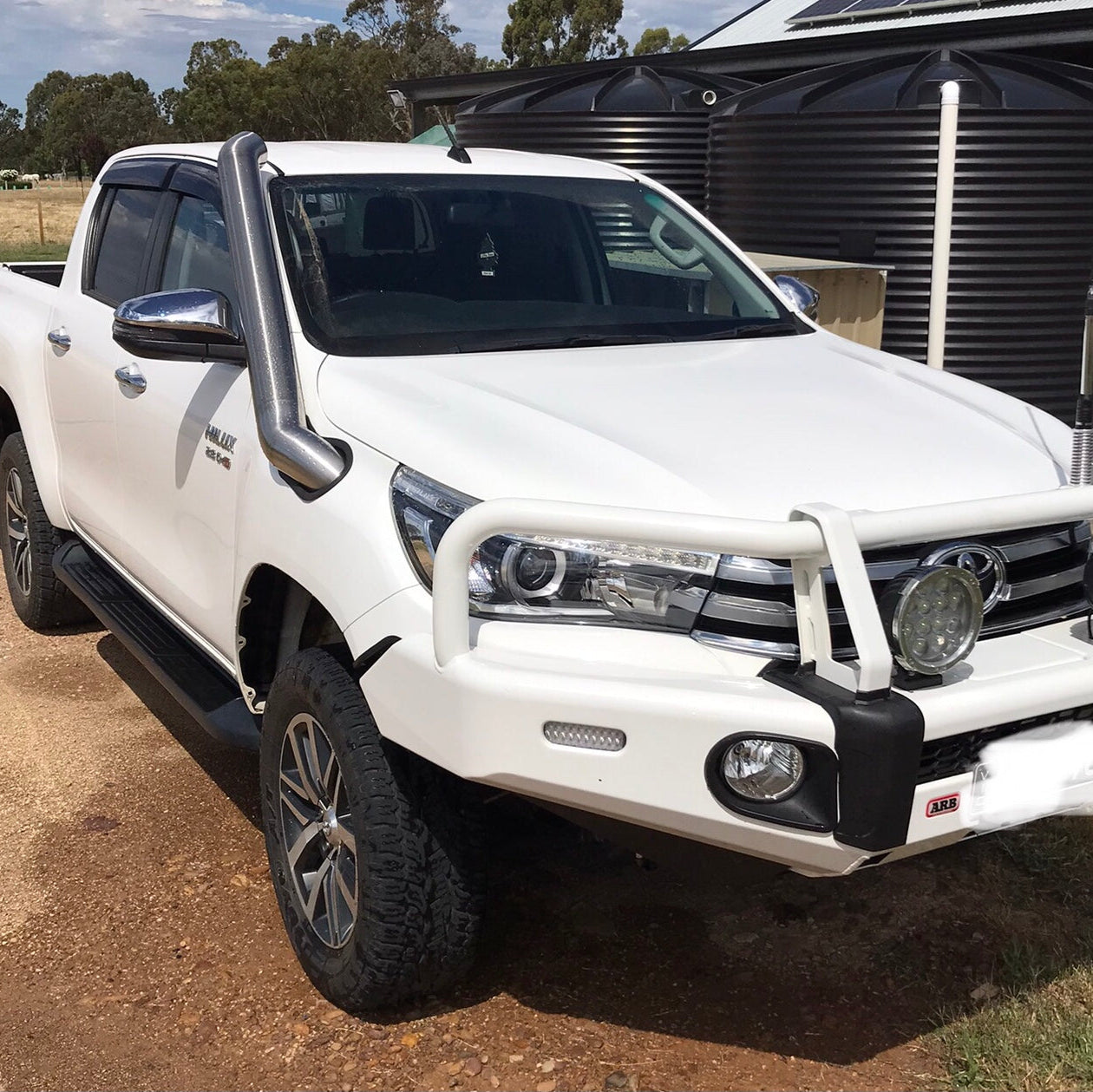 Toyota Hilux N80 4" TWIN Snorkel