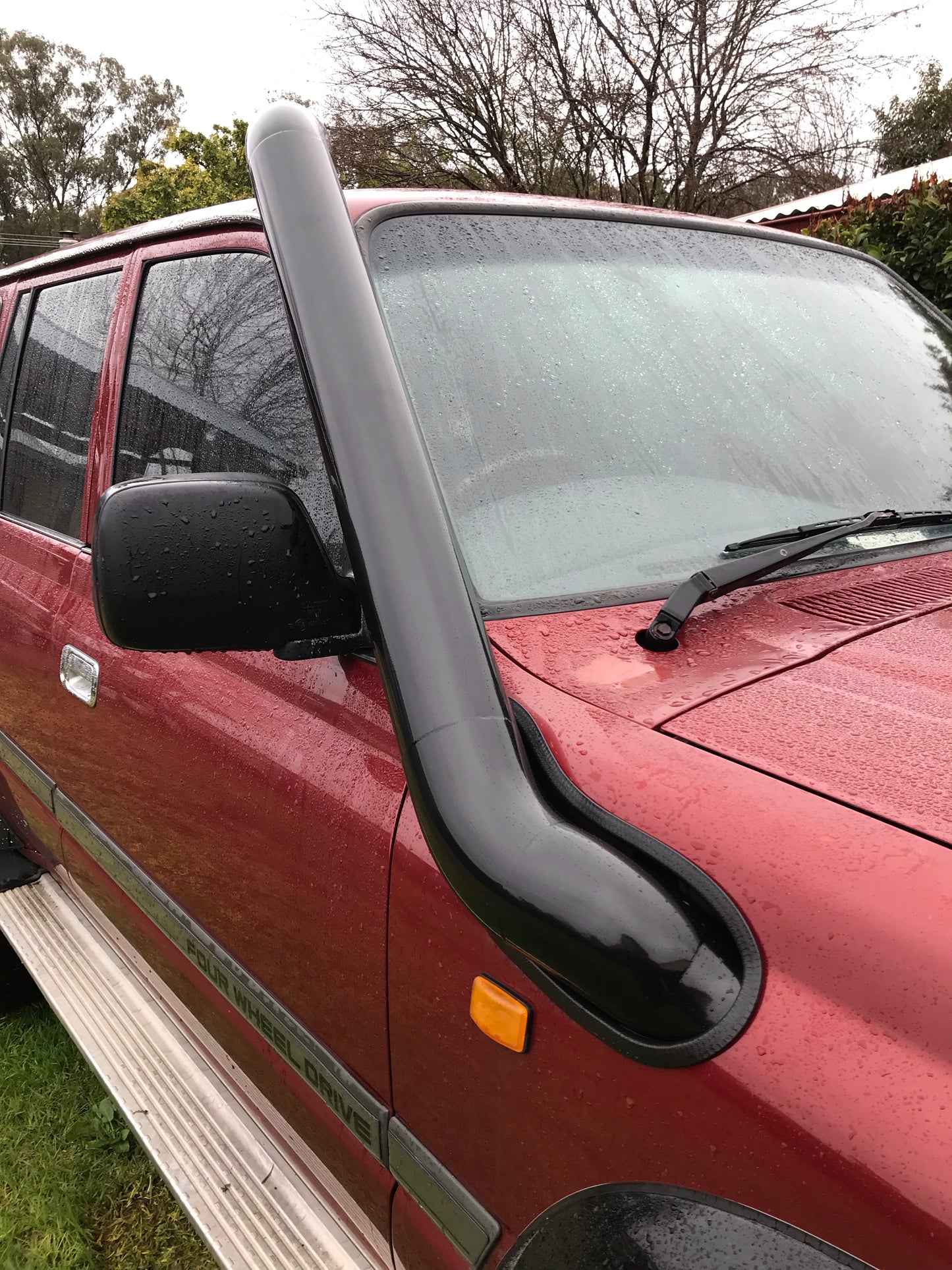 Toyota Landcruiser 80 Series 4" TWIN Short Entry Snorkels