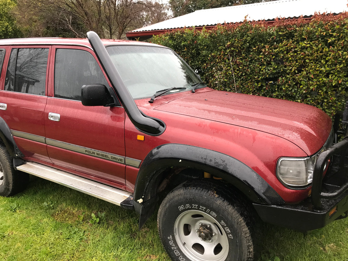 Toyota Landcruiser 80 Series 4" TWIN Short Entry Snorkels