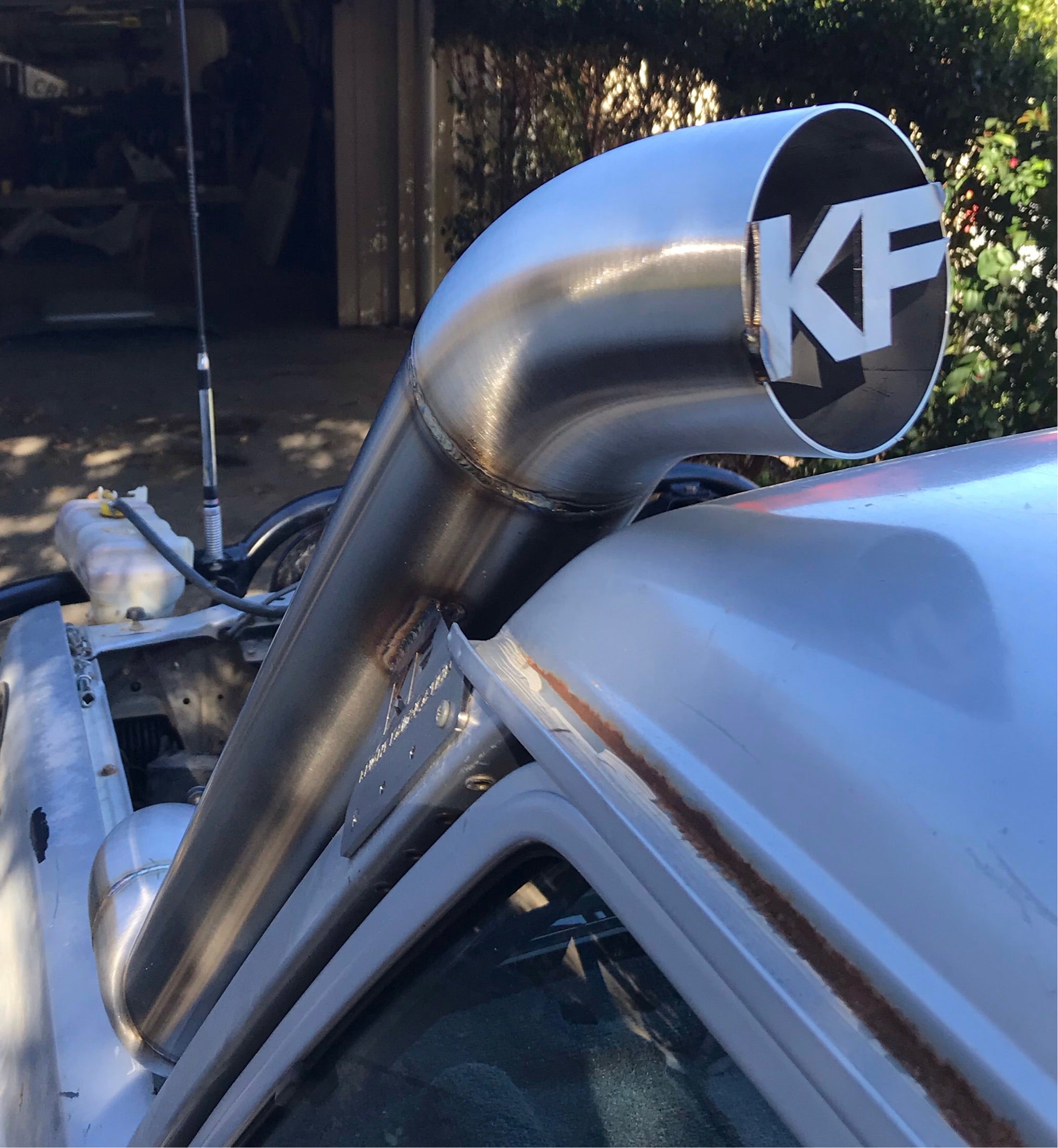 GQ Patrol 4" Entry Snorkel Knight Fabrication