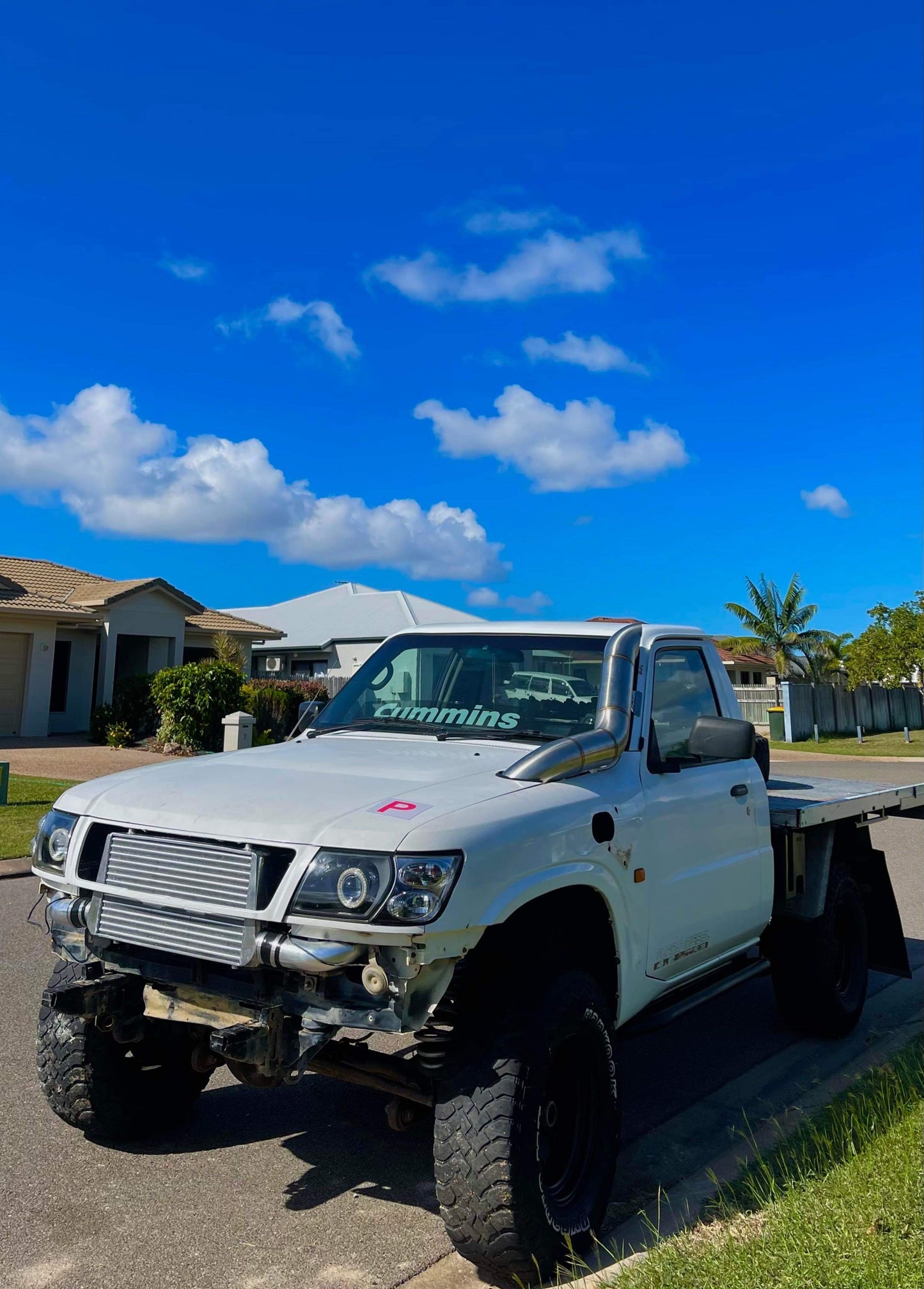 GU Patrol 5" Bonnet Entry Snorkel