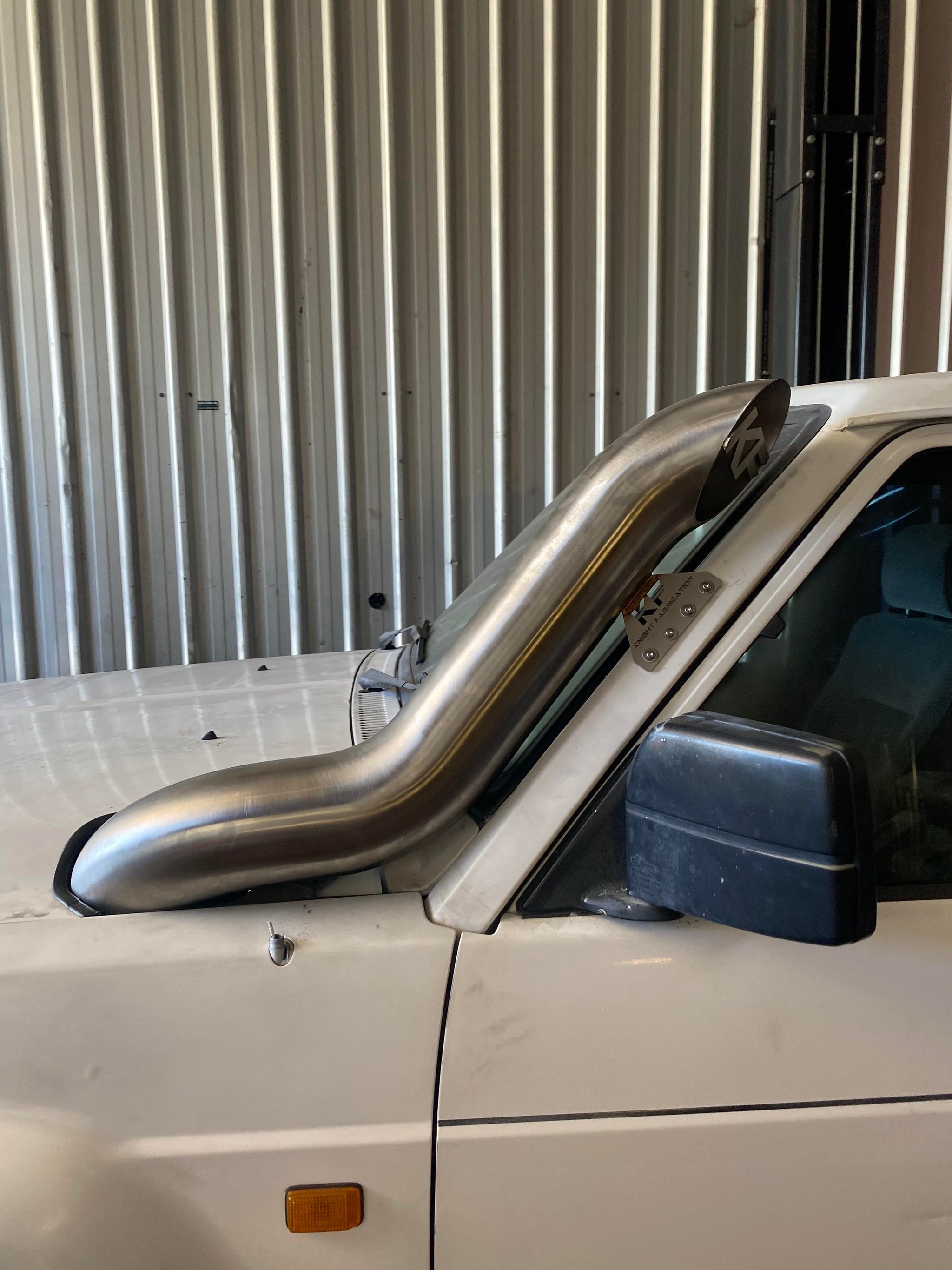 GQ Patrol 5" Low Cut Entry Snorkel Knight Fabrication