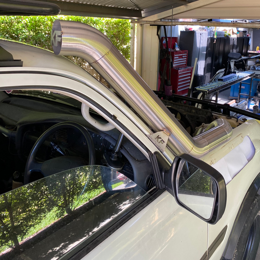 Toyota 80 Series 4" Bonnet Entry Snorkel