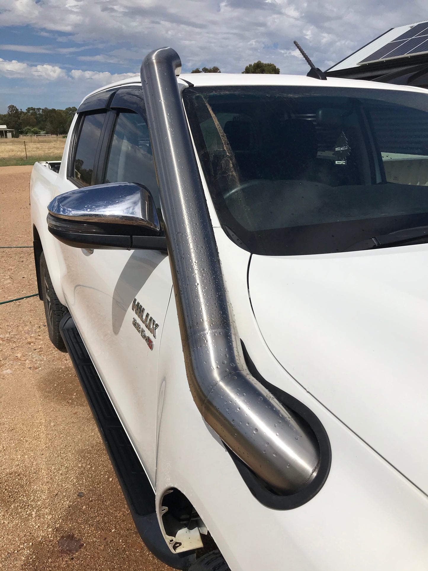 Toyota Hilux N80 4" TWIN Snorkel