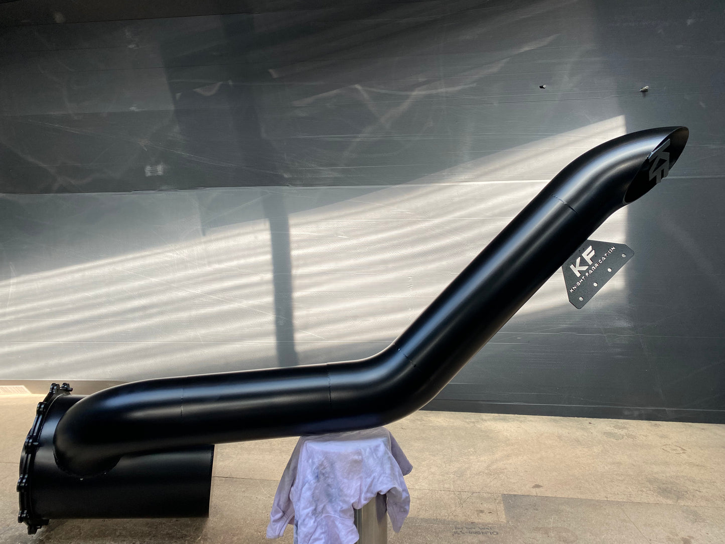 GU Patrol 4" Low Cut Bonnet Entry Snorkel + Air box Package